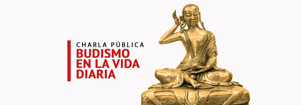 Charla Publica: Budismo en La Vida Diaria - 11 Diciembre 14 banner EVENTO Charla enero