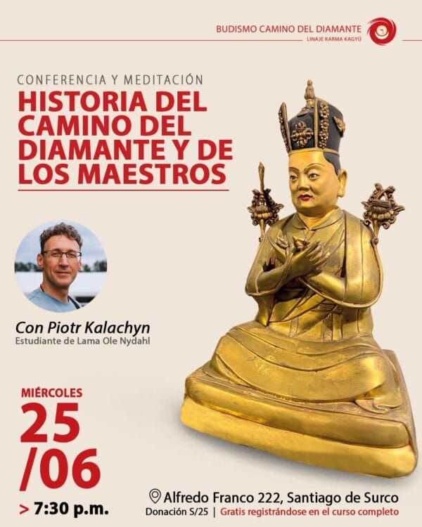 Charla pública: Historia del Camino del Diamante y de los maestros