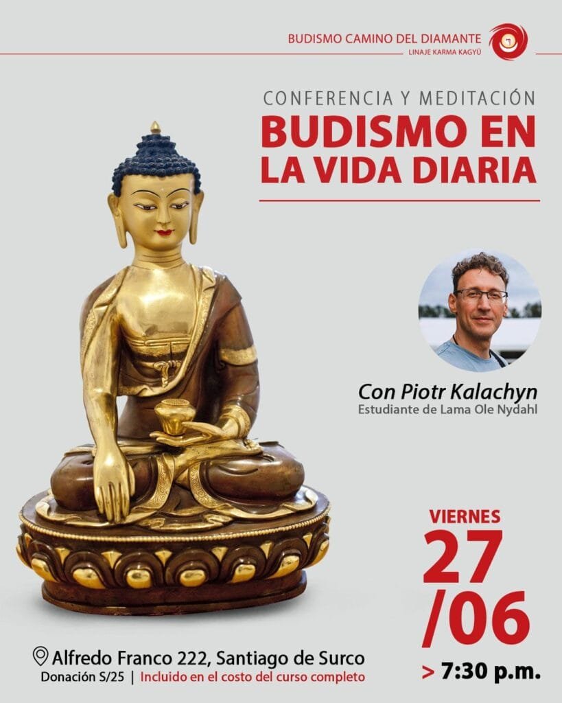 Charla pública: Budismo en la vida diaria - Budismo Camino del Diamante ...